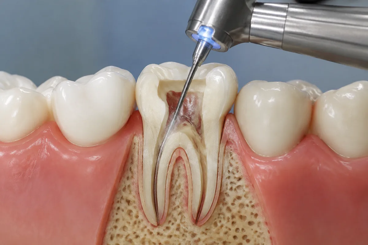 Multisonic Root Canal Cleaning